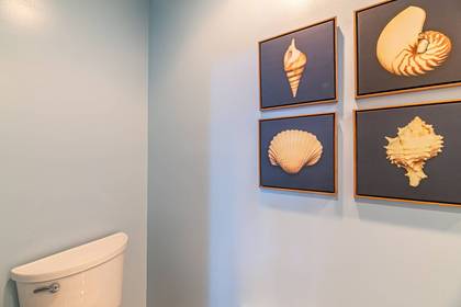 Powder Room on Landing