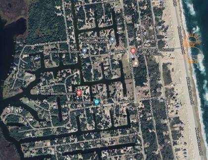 Map to Soundfront Lot