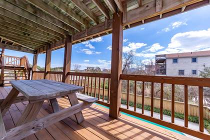 Mid Level Covered Deck
