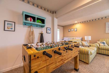 Rec Room with Foosball