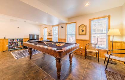 Rec Room with Pool Table
