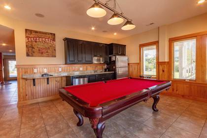 Rec Room with Pool Table