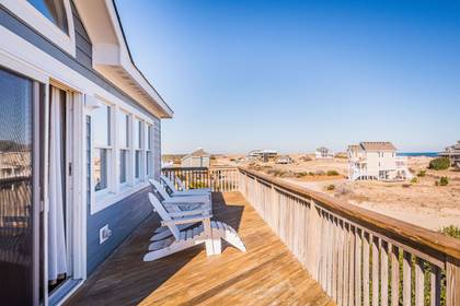 sun deck with ocean views