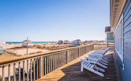 sun deck with ocean views