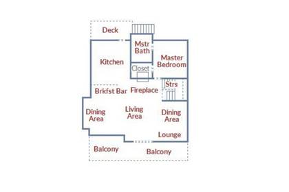 Upper Level Floorplan