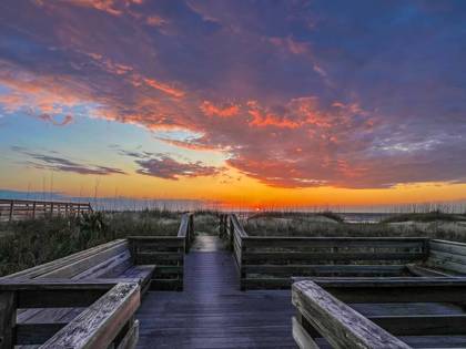 Sunrise from Dune Deck