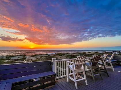 Sunrise from Upper Level Deck