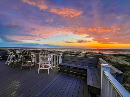 Sunrise from Upper Level Deck