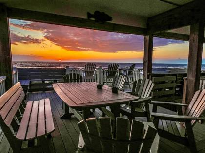 Sunrise from Upper Level Deck