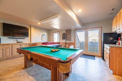 Rec Room with Pool Table