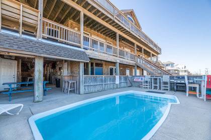 Pool Area with Tiki Bar