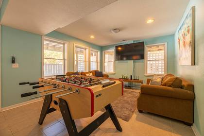 Rec Room with Foosball