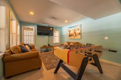 Rec Room with Foosball