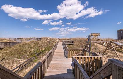 Walkway to Dune Deck