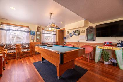 Rec Room with Pool Table