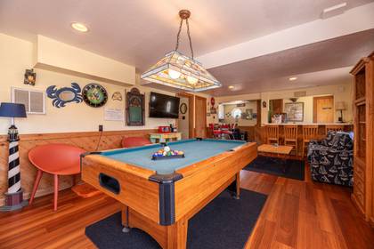 Rec Room with Pool Table