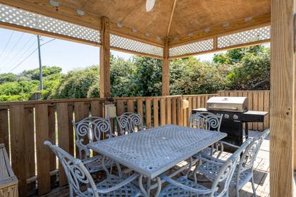 Covered Seating Area