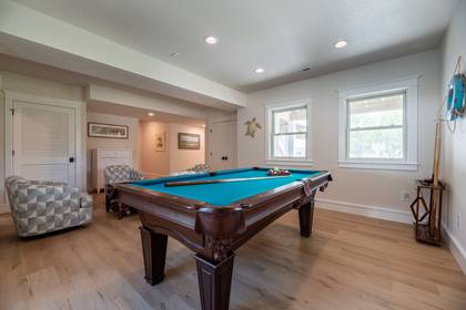 Rec Room with Pool Table