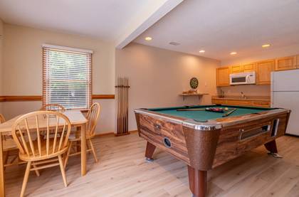 Rec Room with Pool Table