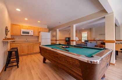Rec Room with Pool Table