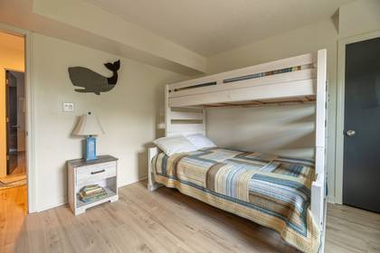 Mid Level Bedroom (bunkbed will be replaced October 2025 with twin and full bed)