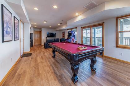 Rec Room with Pool Table