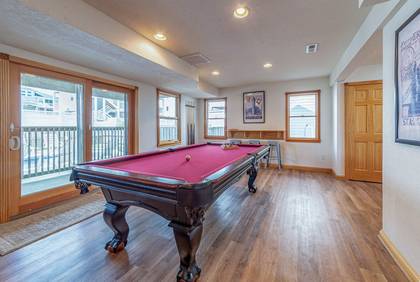 Rec Room with Pool Table