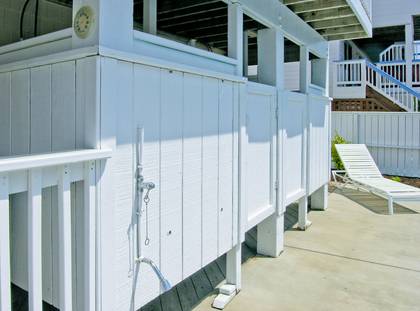Outdoor Shower and Foot Wash