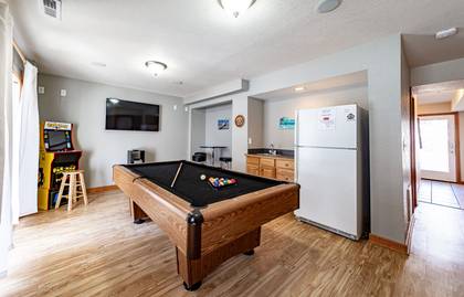 Rec Room with Pool Table