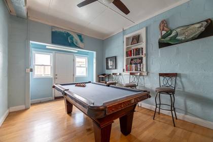 Rec Room with Pool Table
