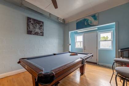 Rec Room with Pool Table