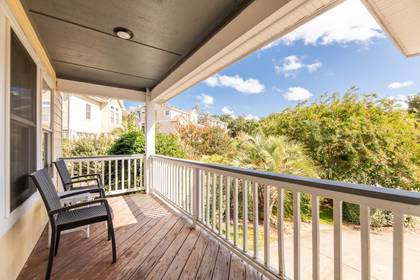 Mid Level Covered Deck