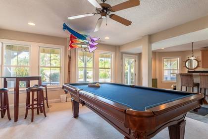 Rec Room with Pool Table