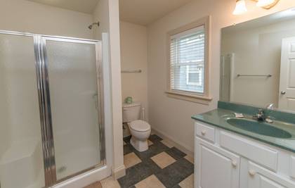 lower level full bath