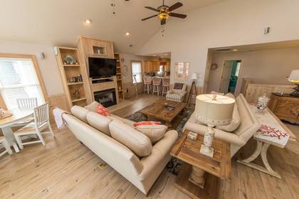 Beautifully Decorated Living Room!