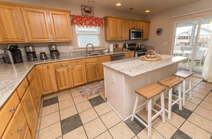 Kitchen with Granite Countertops