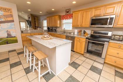 Kitchen with Stainless Steel Appliances
