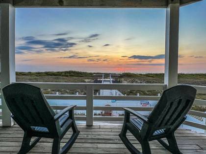 Sunrise from Mid Level Deck