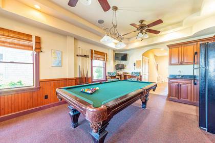 Rec Room with Pool Table
