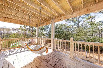 mid level covered deck