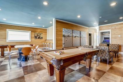 Rec Room with Pool Table