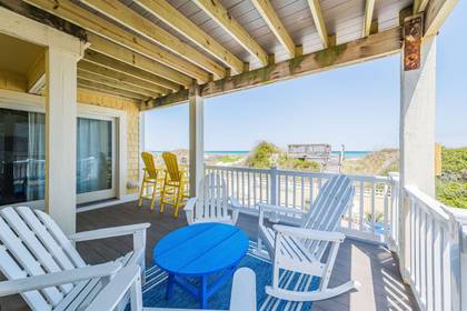 Mid Level Covered Deck
