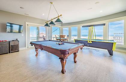 Rec Room with Pool Table