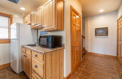Wet Bar and Full Size Refrigerator