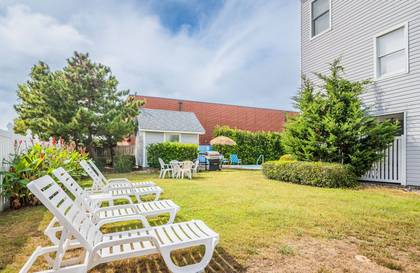 landscaped yard