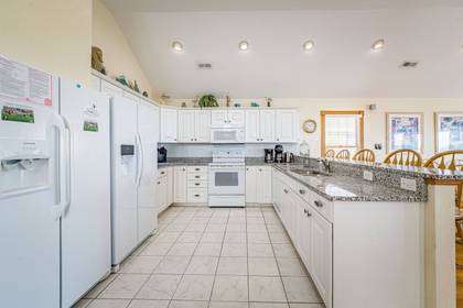 Kitchen with 2 Refrigerators