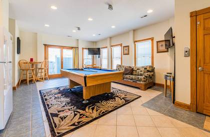 Rec Room with Pool Table