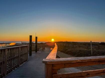 Sunrise from Beach Access