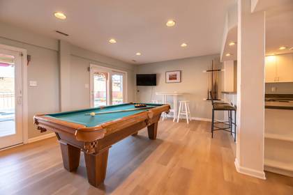 Rec Room with Pool Table