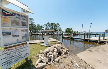 Boat Ramp at Marina